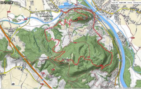 unsere Wanderroute